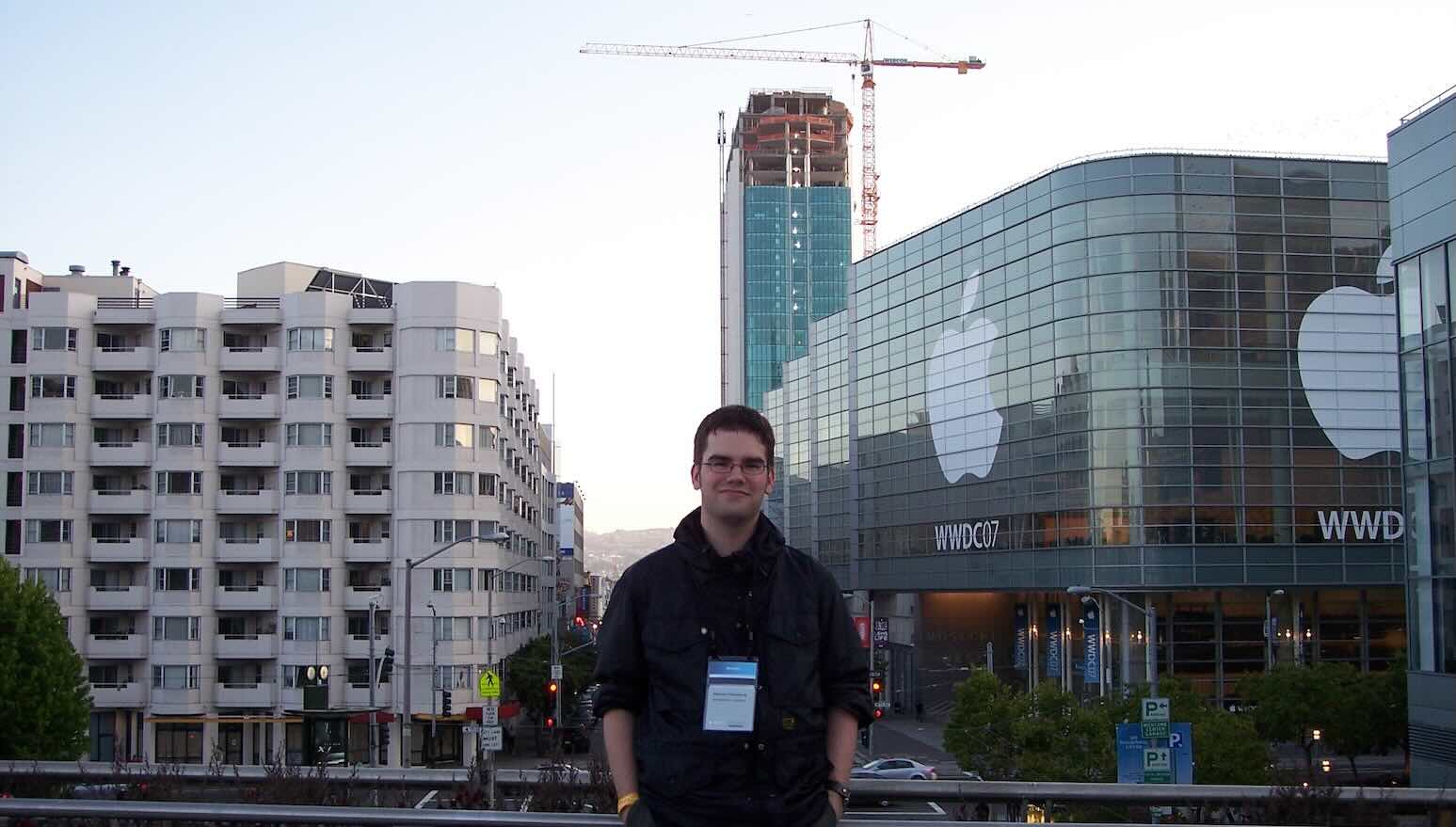 Johannes Fahrenkrug attending WWDC 2007